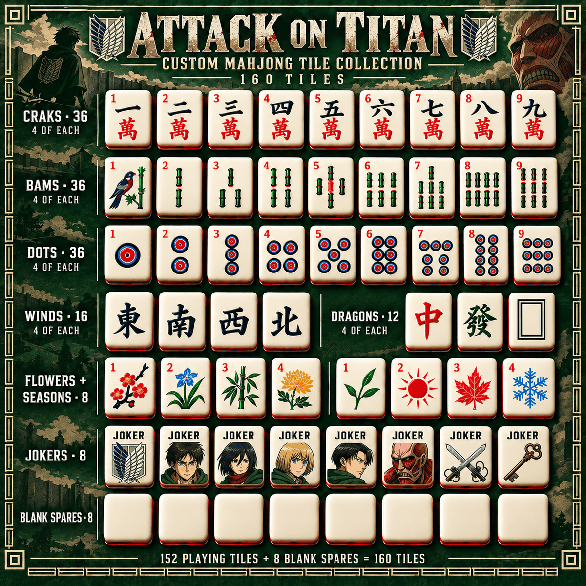 ATT Premium Mahjong Set – Game Night Edition PNPA