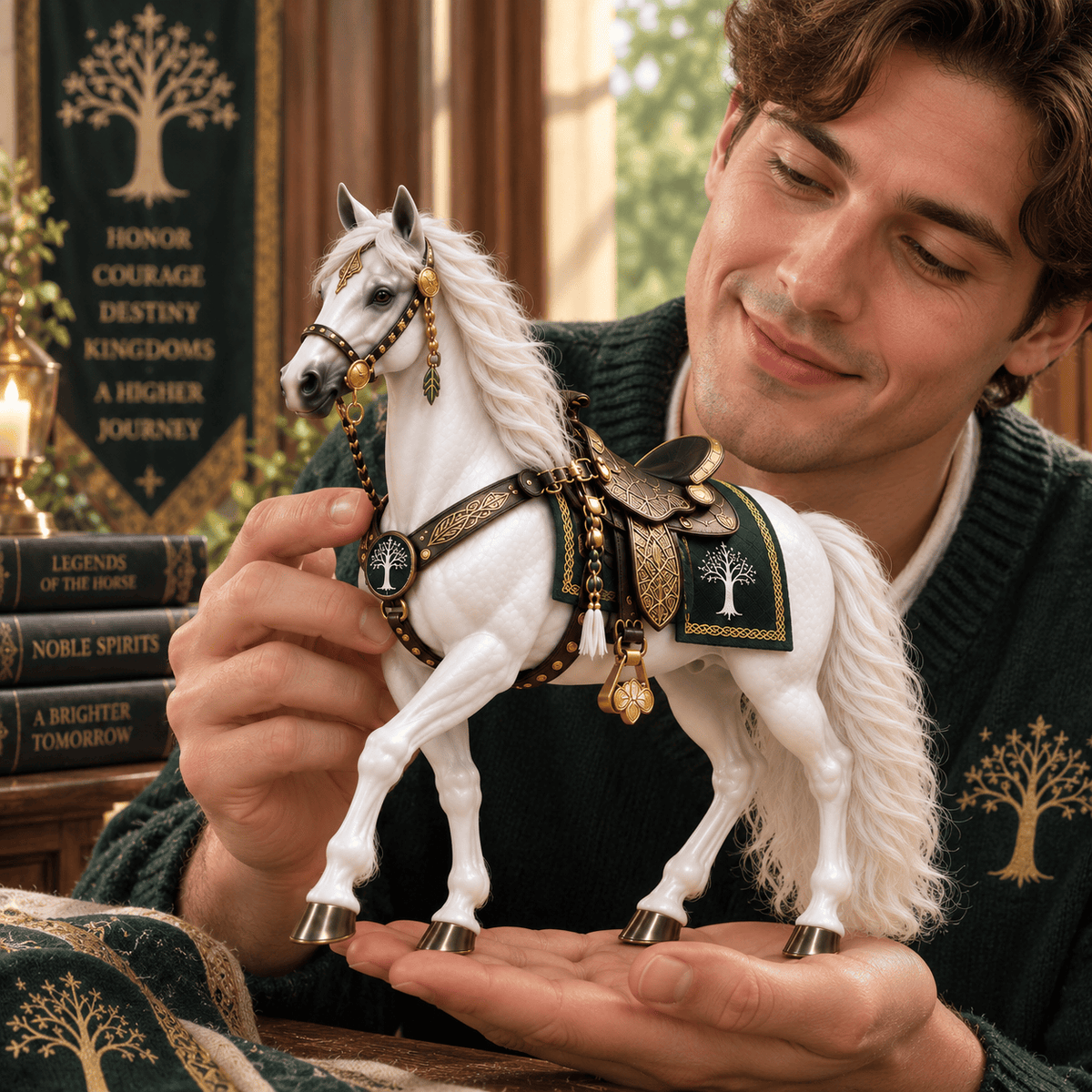 Premium LOTR Heritage Horse Collectible Set PDL