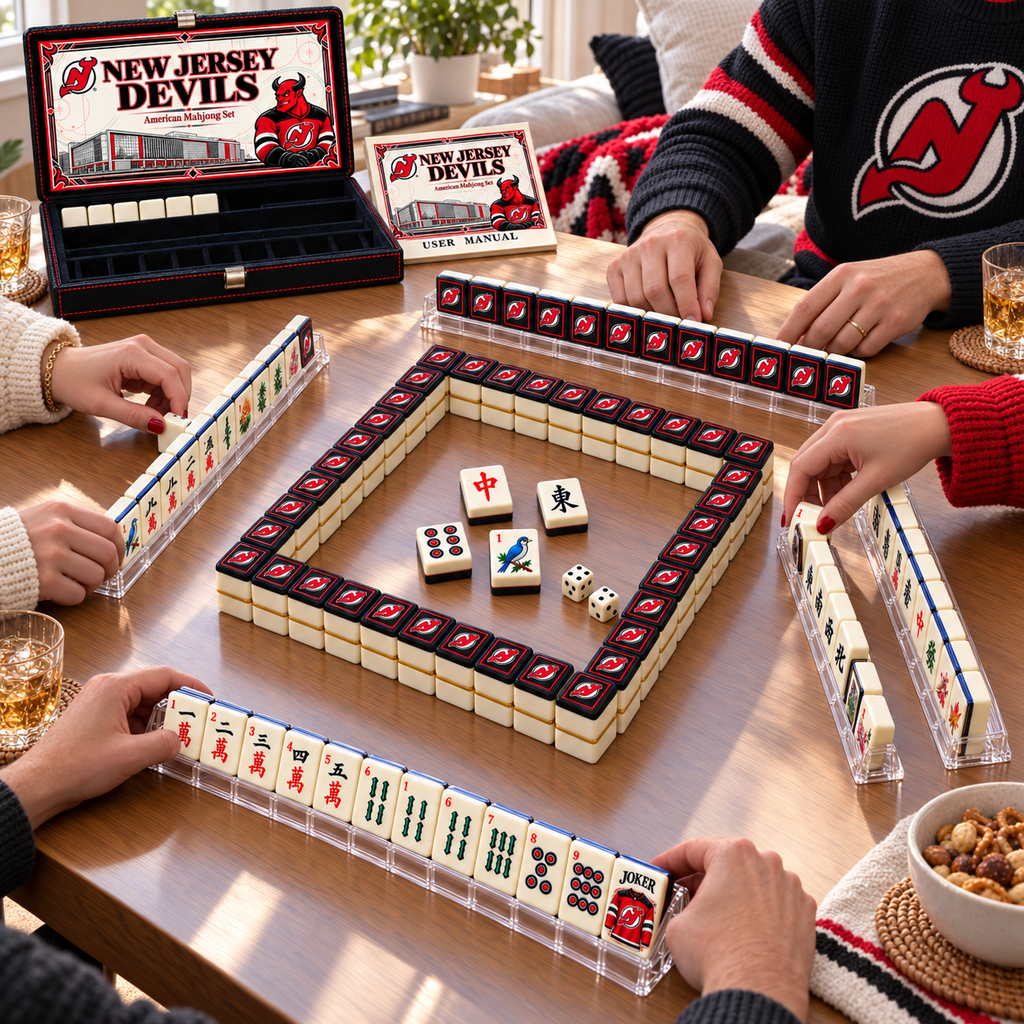 Premium NJD Mahjong Tiles Set TTMH