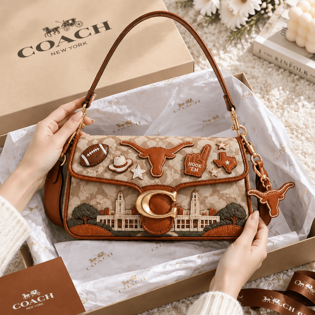 Premium TLS Coach Shoulder Cross With Charm LNTH
