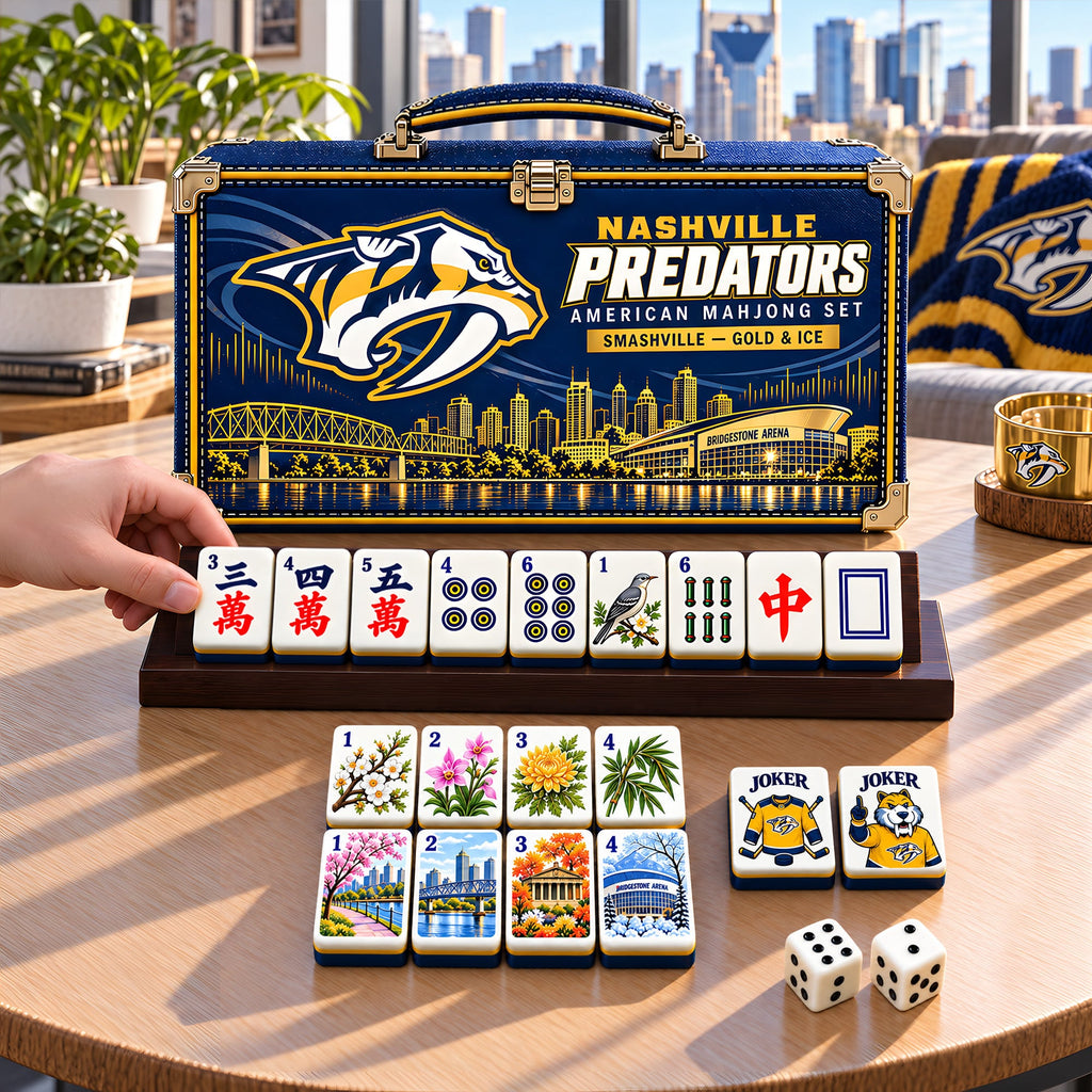 Premium NVPB Mahjong Tiles Set PVNA