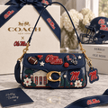 Premium OMR Coach Shoulder Cross With Charm LNTH