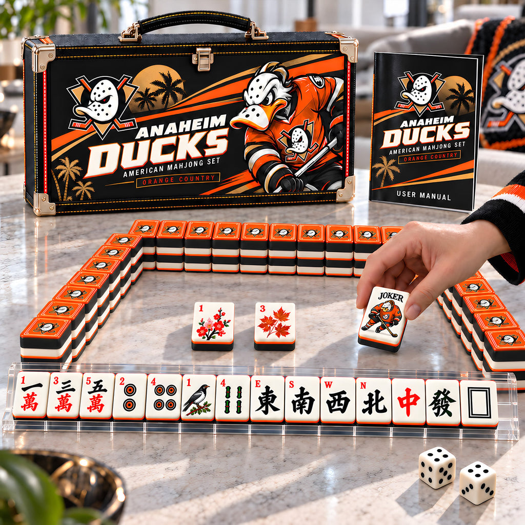 Premium AHD Mahjong Tiles Set PVNA