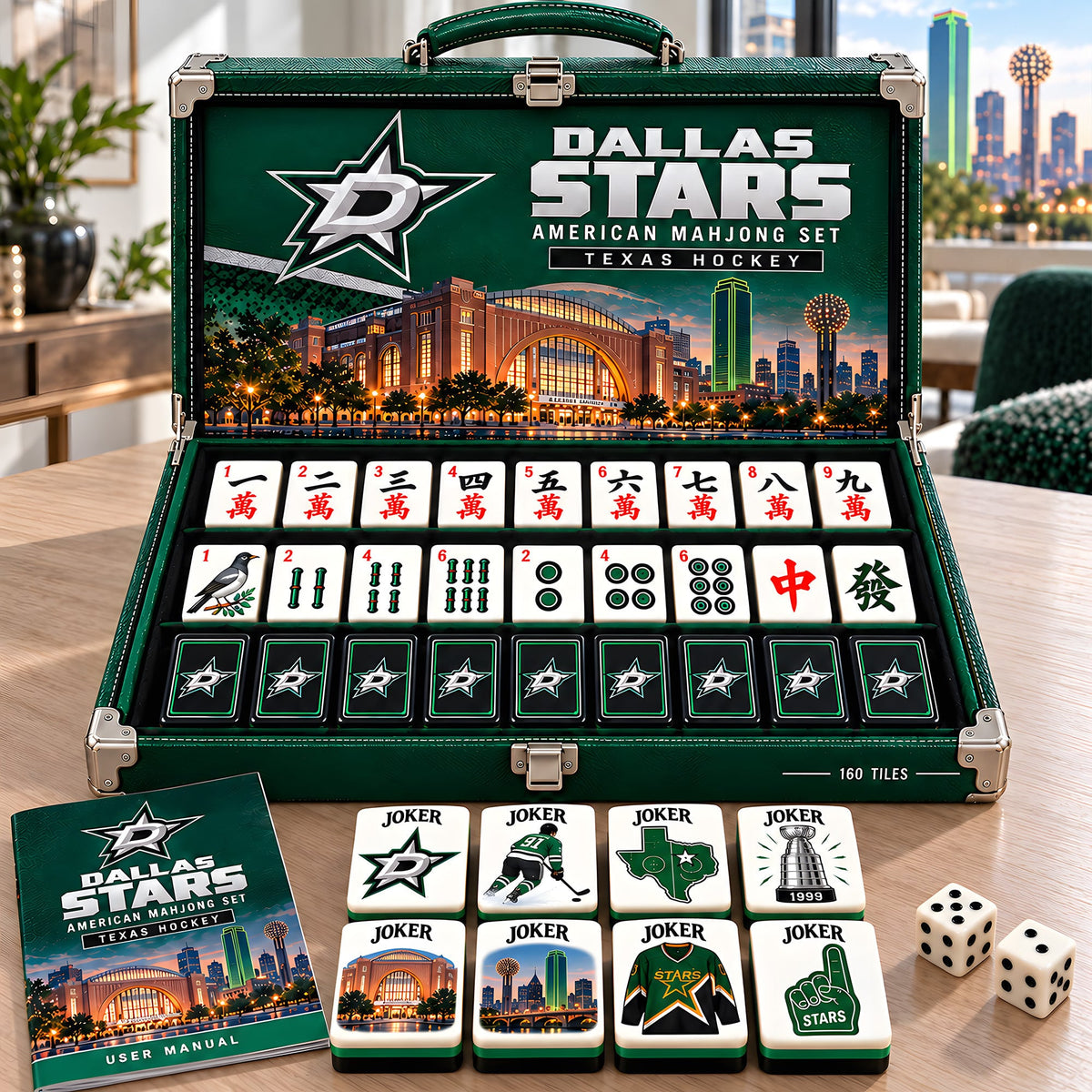 Premium DLS Mahjong Tiles Set PVNA