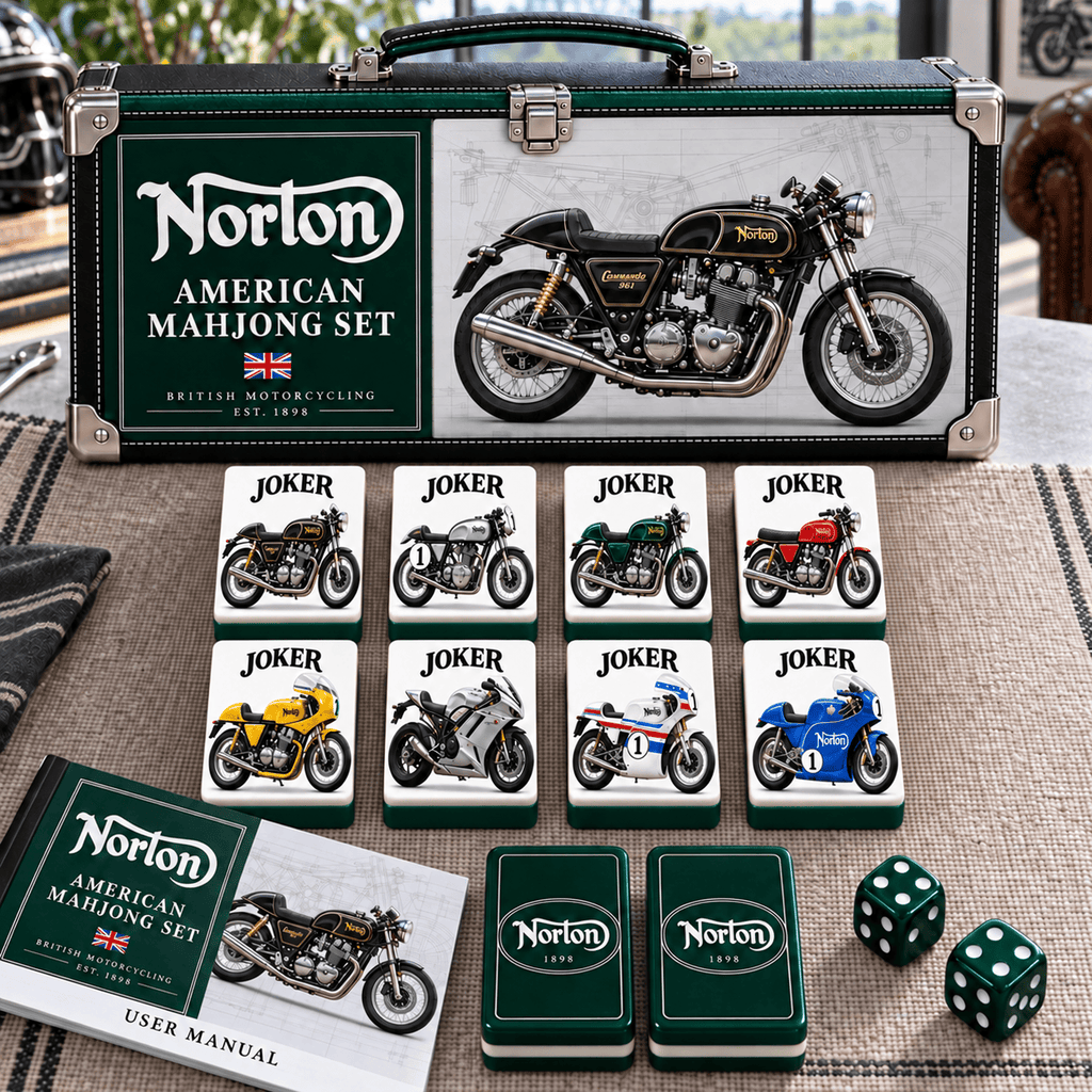 Premium NOR Mahjong Tiles Set PVNA