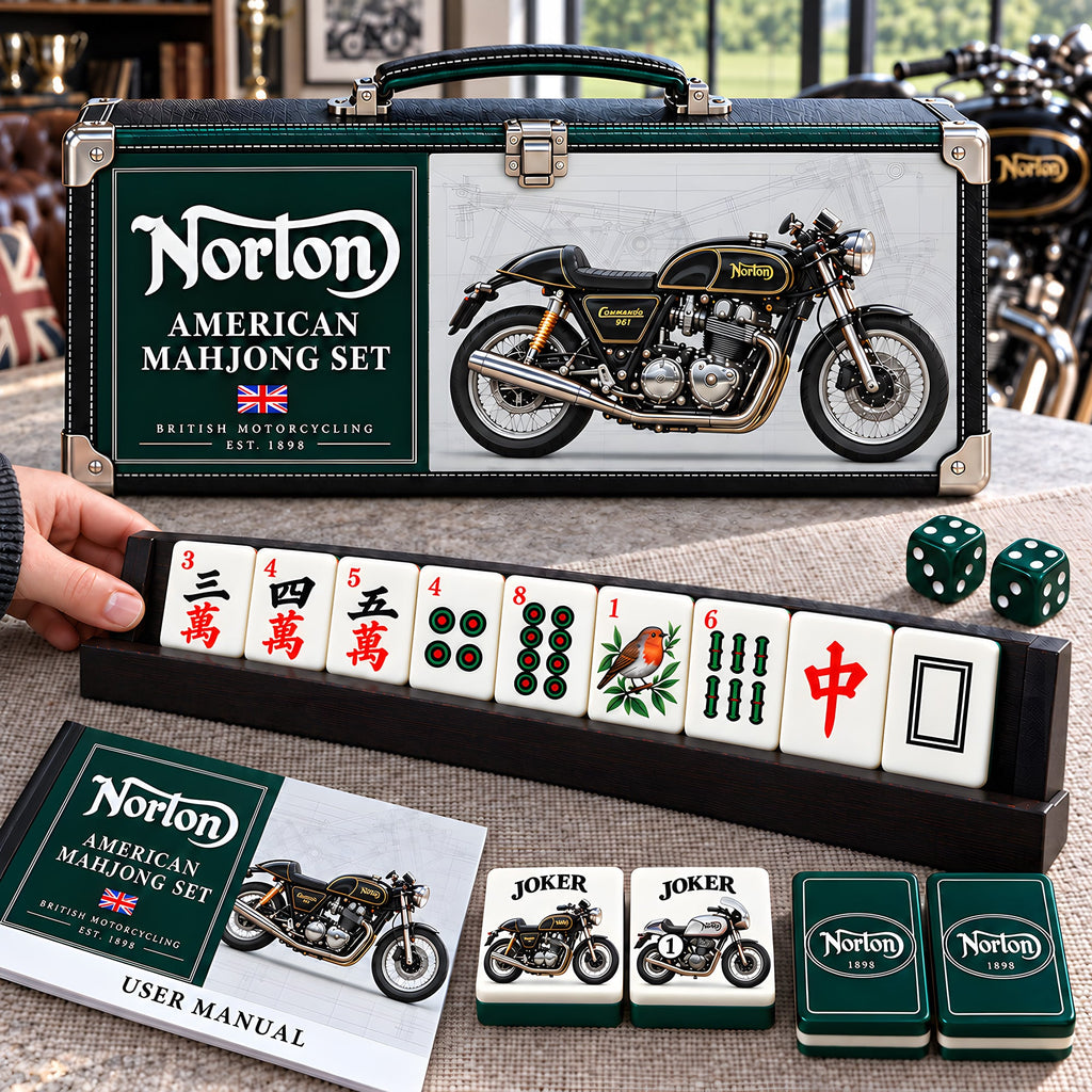 Premium NOR Mahjong Tiles Set PVNA