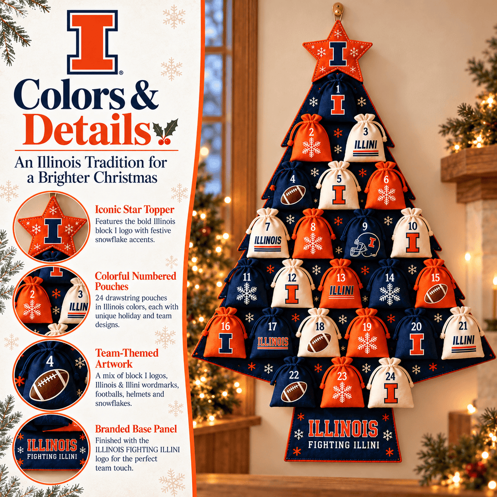 Premium IFI Christmas Tree Countdown Calendar TNSM