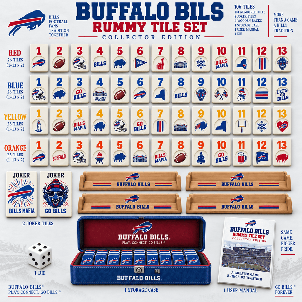 BFBL Premium Rummy Tile Set TTNL