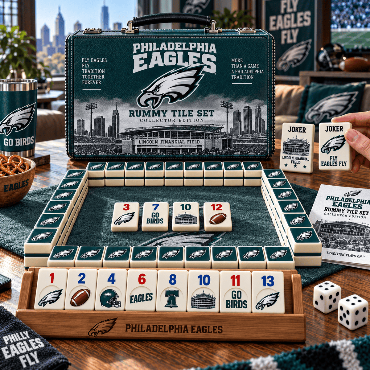 PLDE Premium Rummy Tile Set TTNL