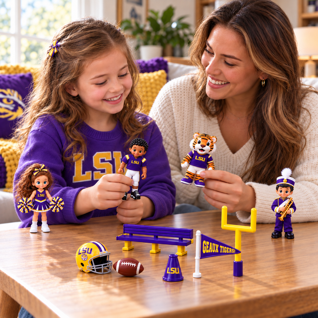 LSU Premium Mini Dolls & Accessories Set TMH