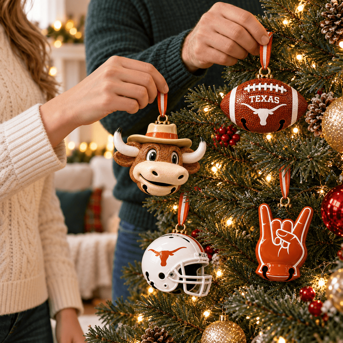 Premium TLS Christmas Bell Ornament TTMH