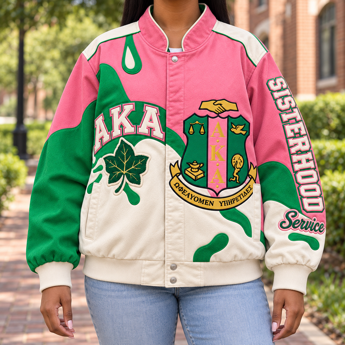 AKA Varsity Bomber Jacket NTKO