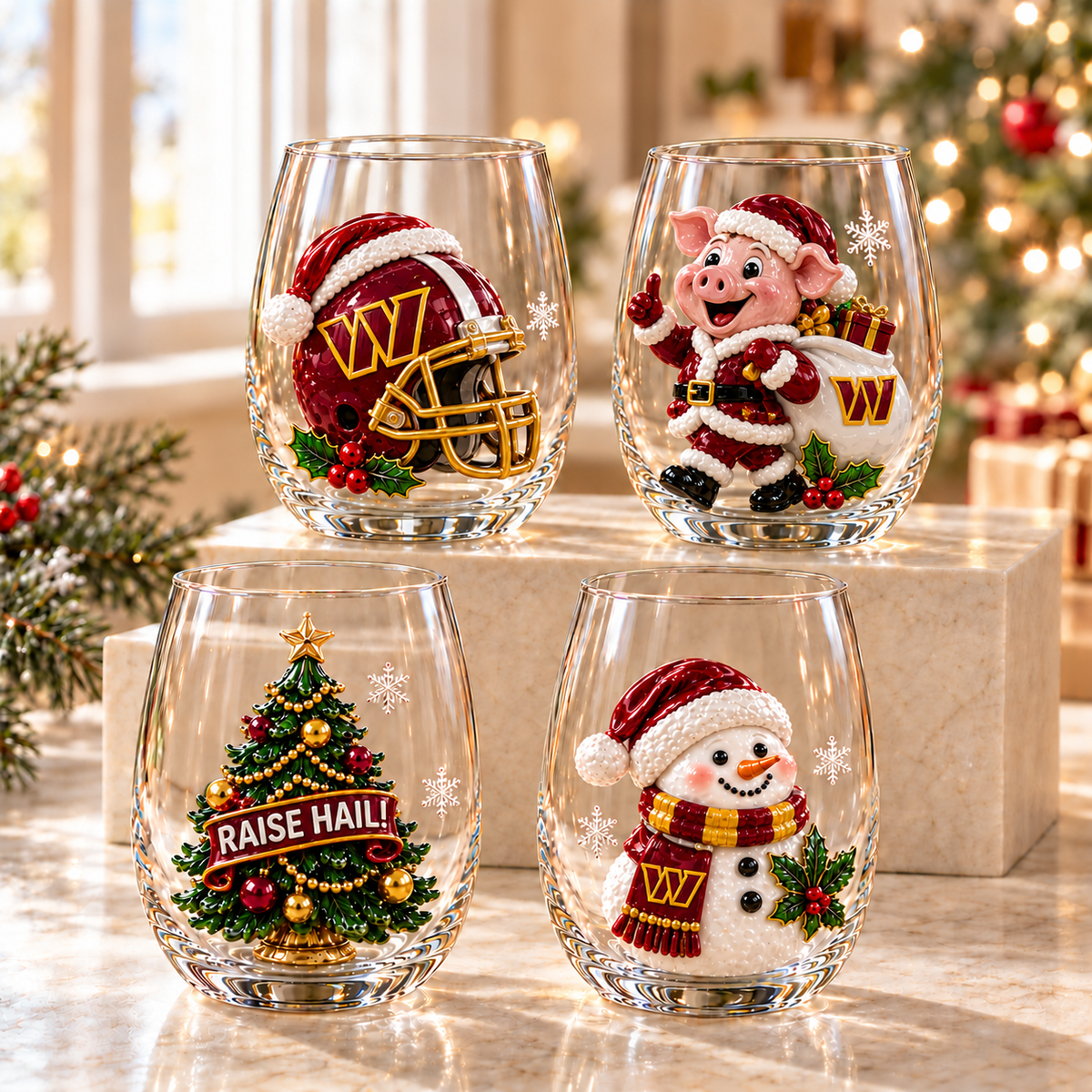 Premium WCD Wine Glass Cup TMH