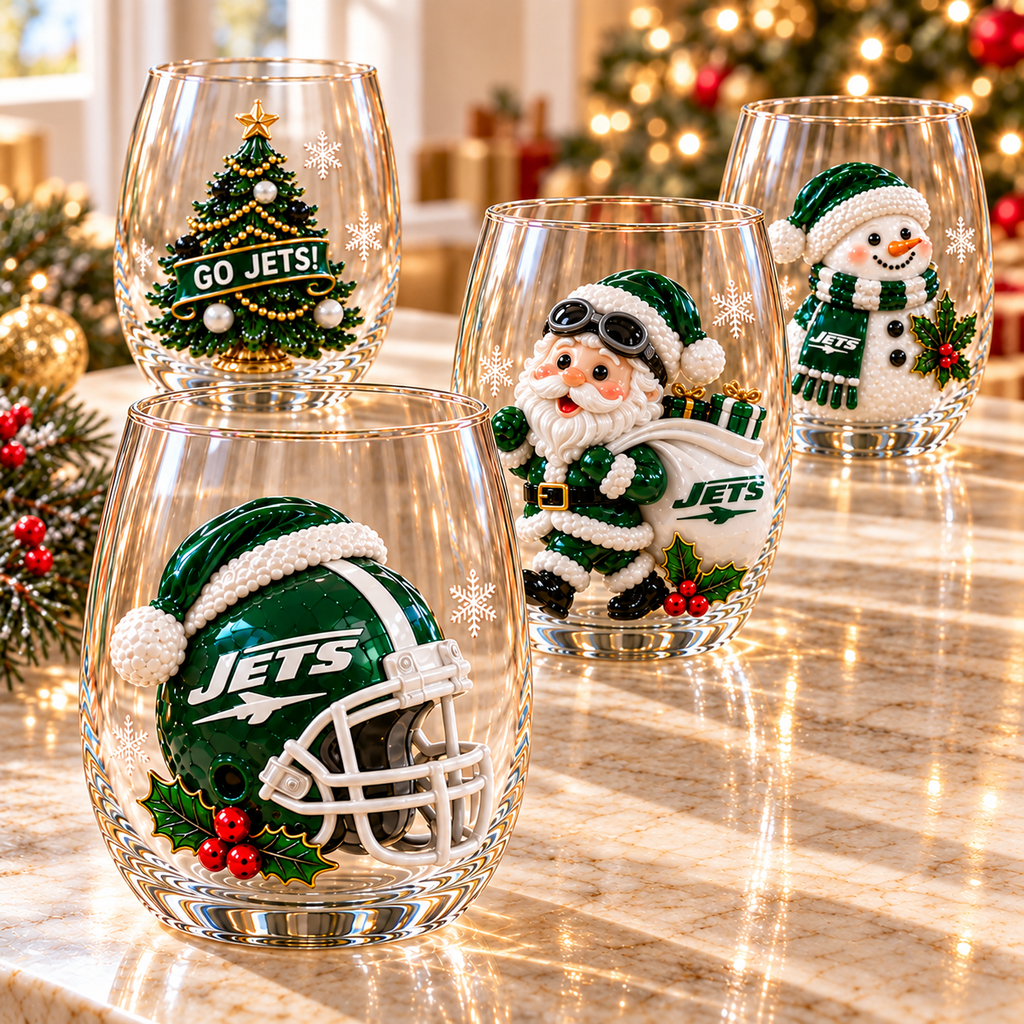 Premium NYJ Wine Glass Cup TMH