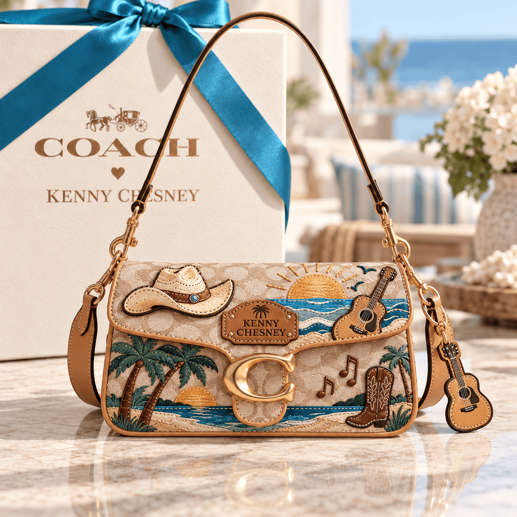 Premium KNCN Coach Shoulder Cross With Charm NPL