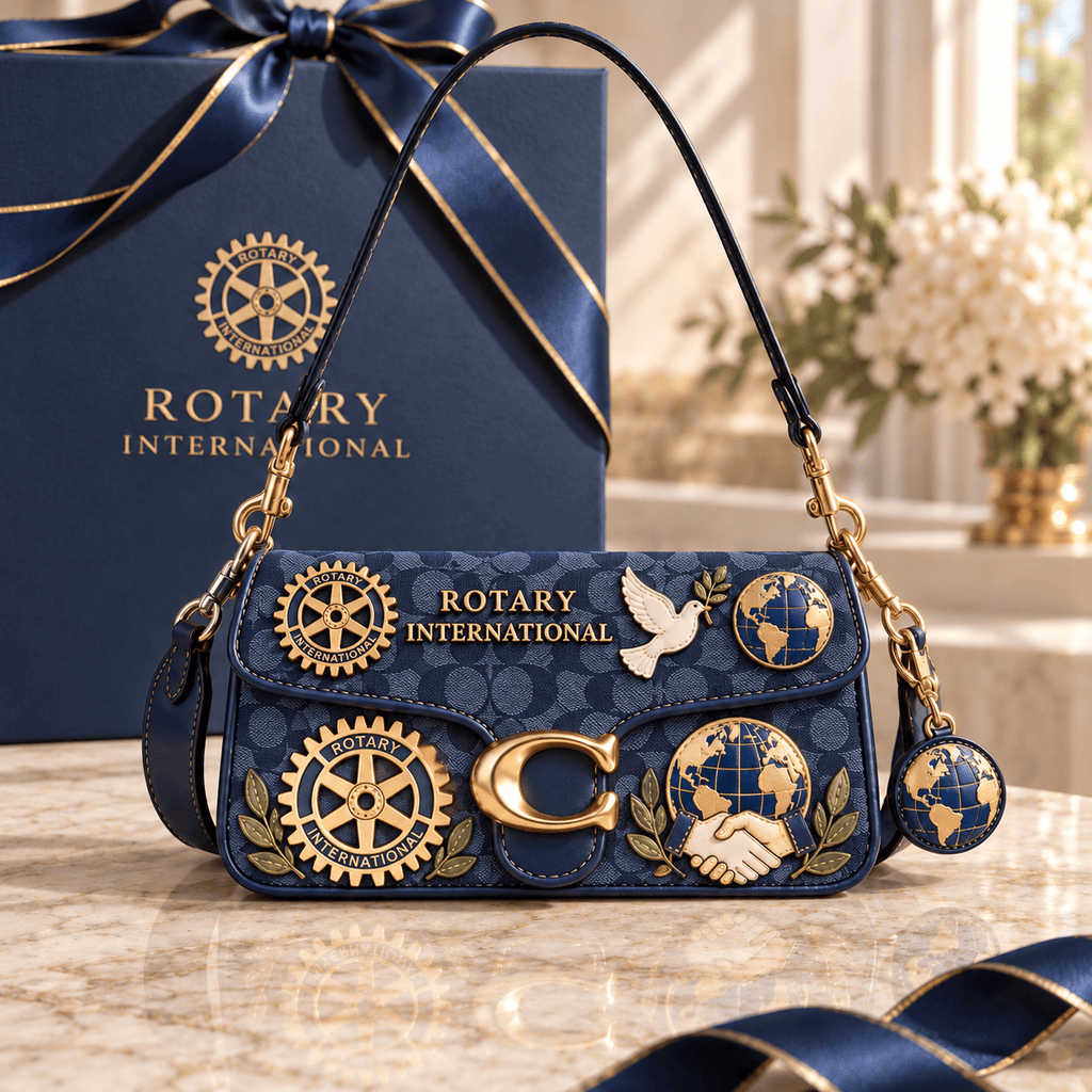 Premium ROTI Coach Shoulder Cross With Charm NPL