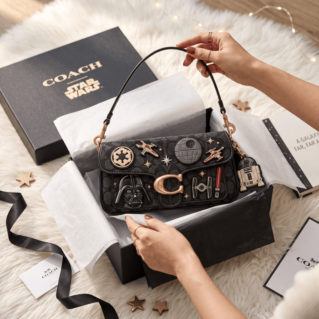 Premium STW Coach Shoulder Cross With Charm NPL