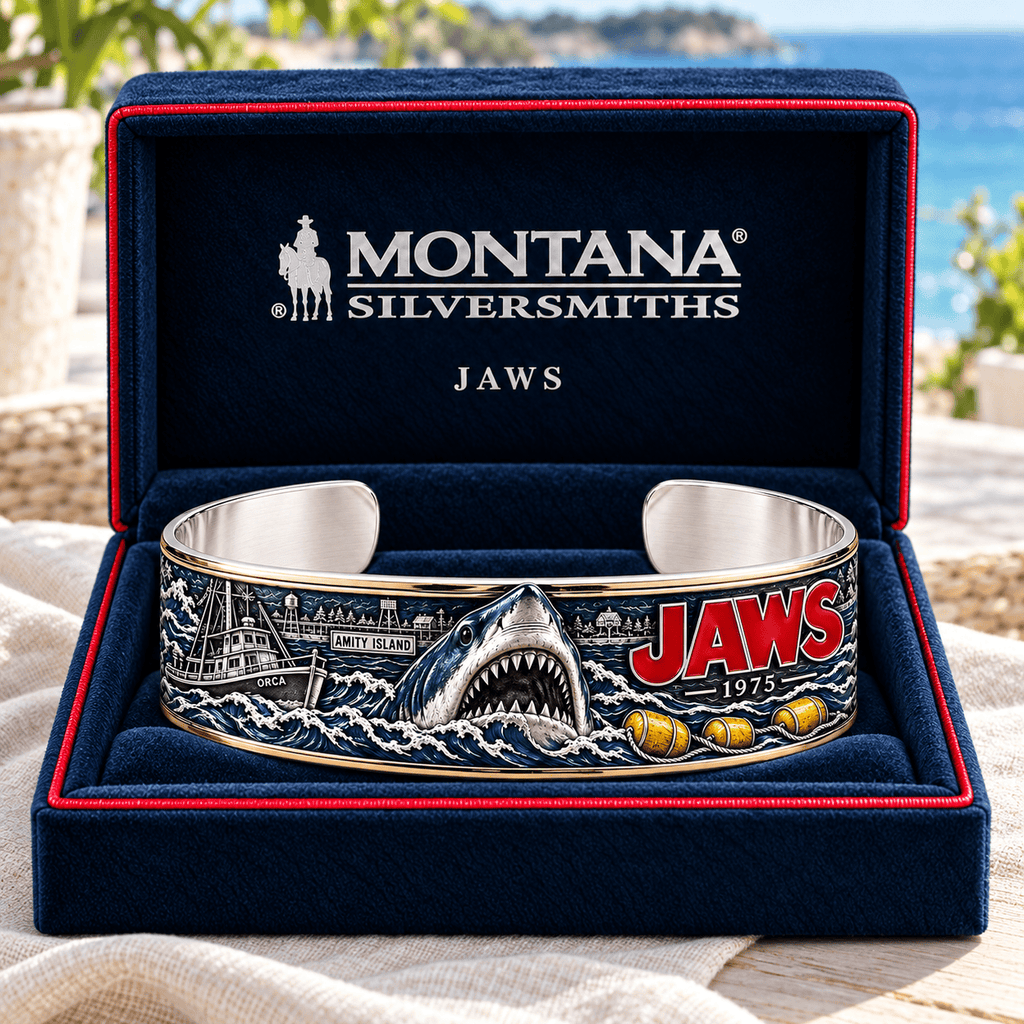 JAWS SCULPTED COLLECTOR CUFF BRACELET HQH
