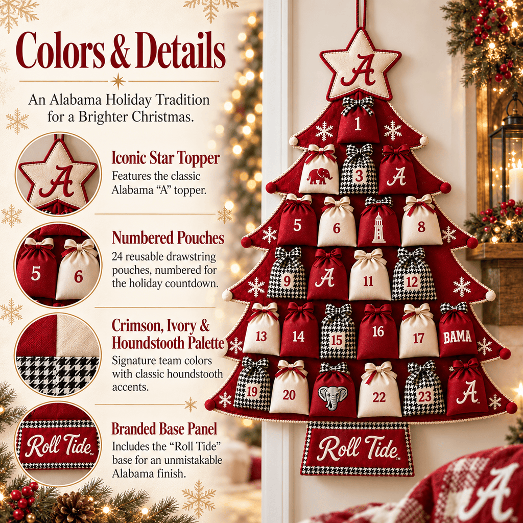 Premium ACT Christmas Tree Countdown Calendar TNSM