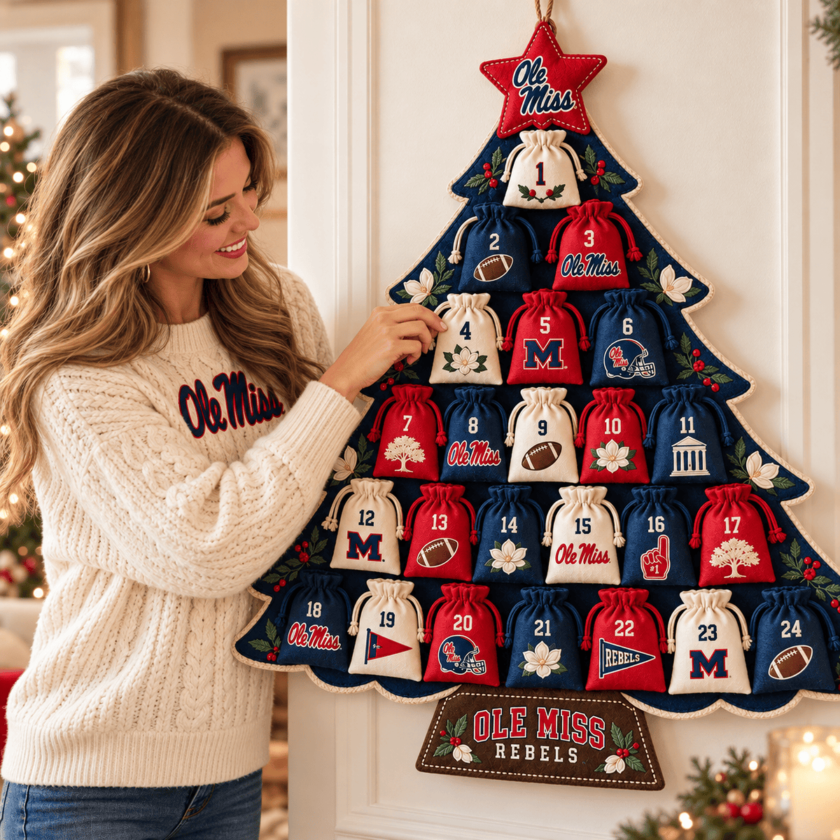 Premium OMR Christmas Tree Countdown Calendar TNSM