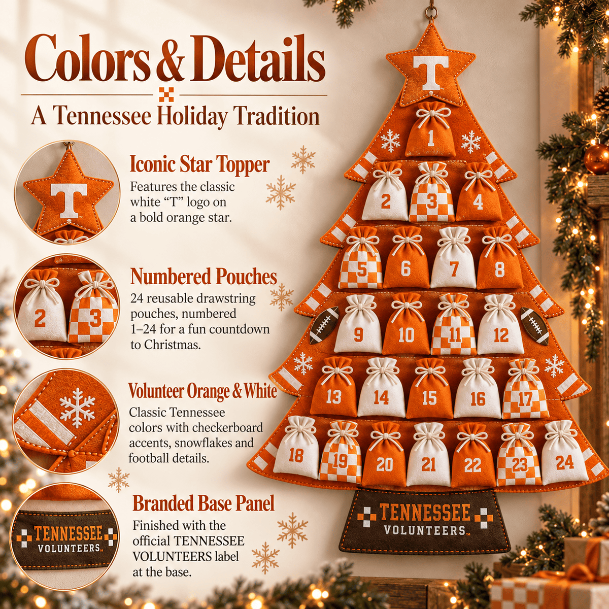 Premium TVF Christmas Tree Countdown Calendar TNSM