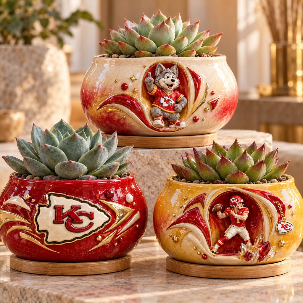 KCC 3-Piece Succulent Planter Set HTTT