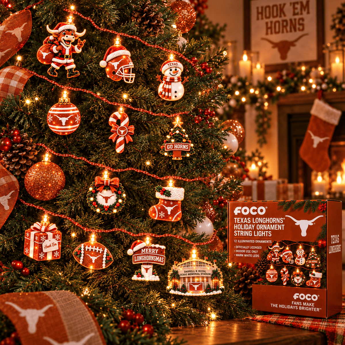 TLS Premium decorative Christmas LED string lights BMD