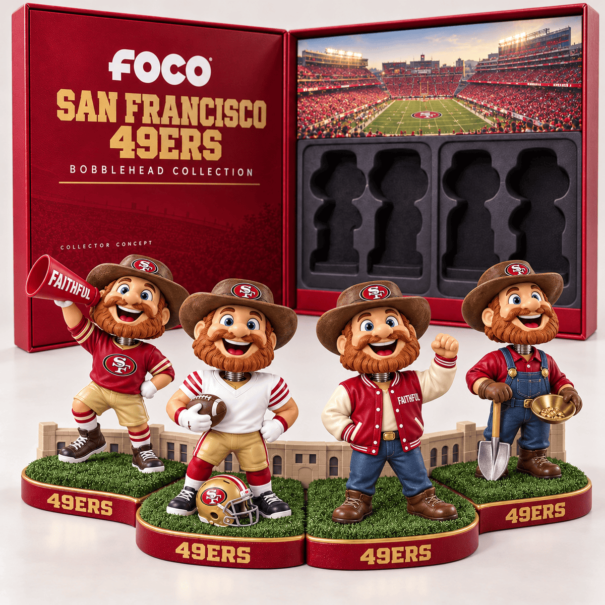 SF49 Premium Collectible Figure Set TMH