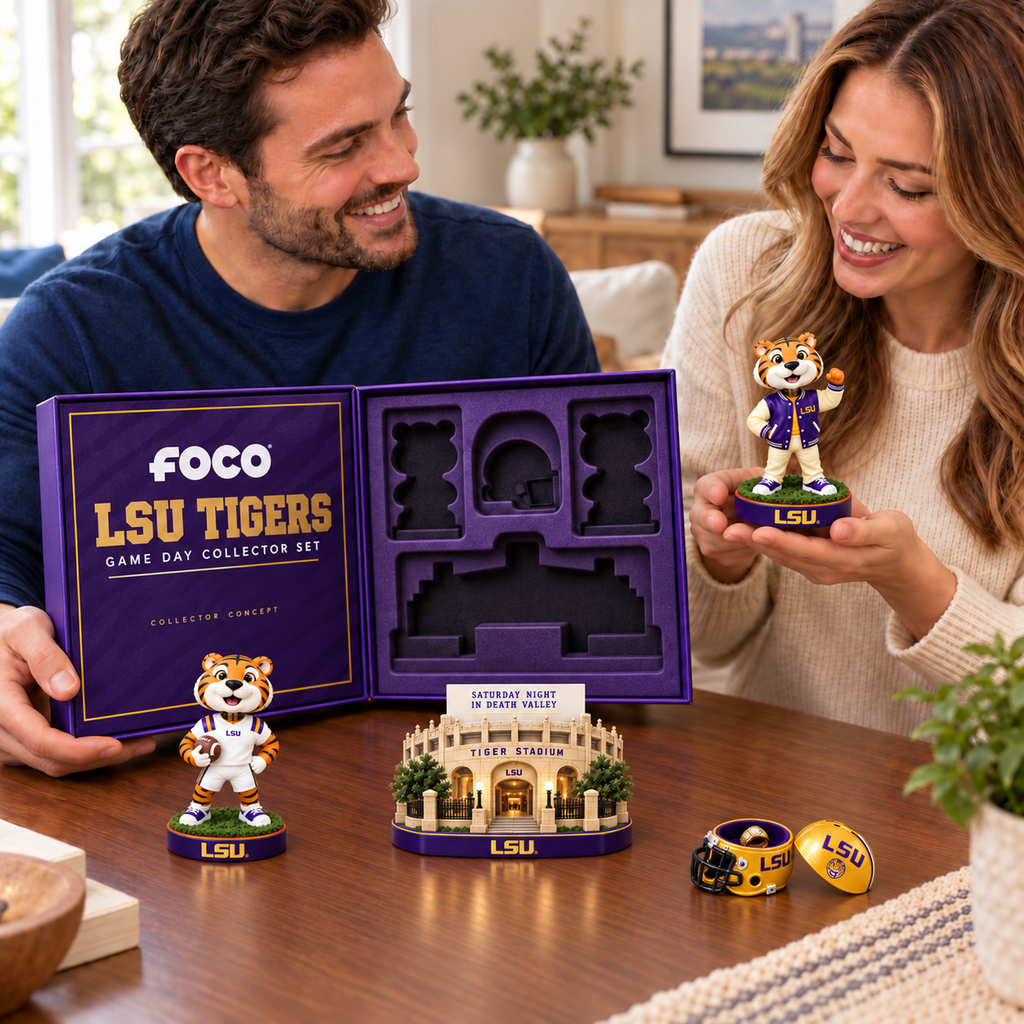 LSU Premium Collectible Figure Set TMH