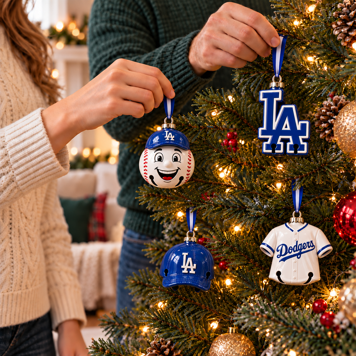 Premium LAD Christmas Bell Ornament TTMH