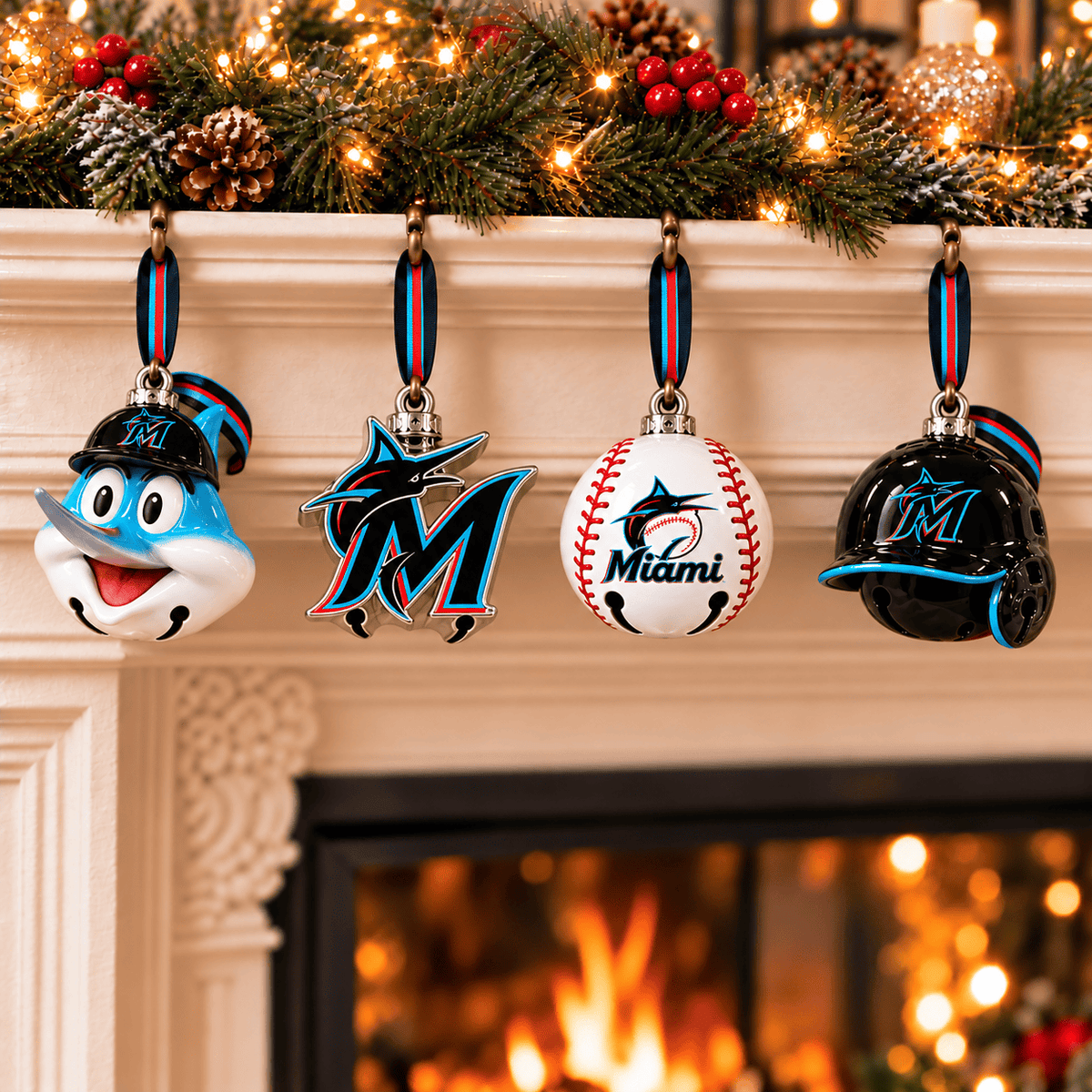 Premium MMA Christmas Bell Ornament TTMH