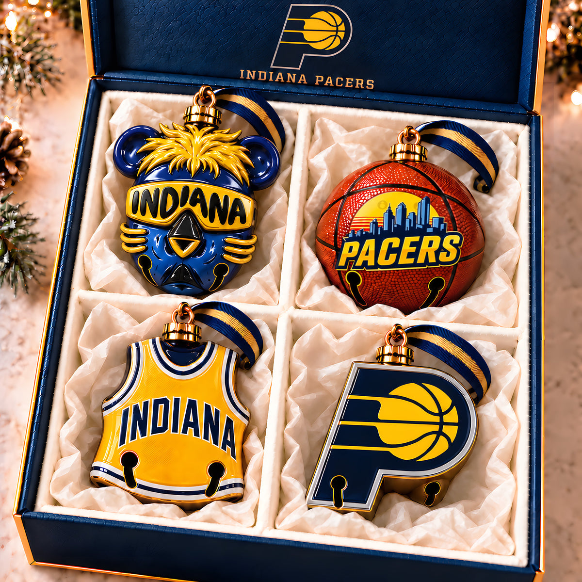 Premium IDP Christmas Bell Ornament PVNA