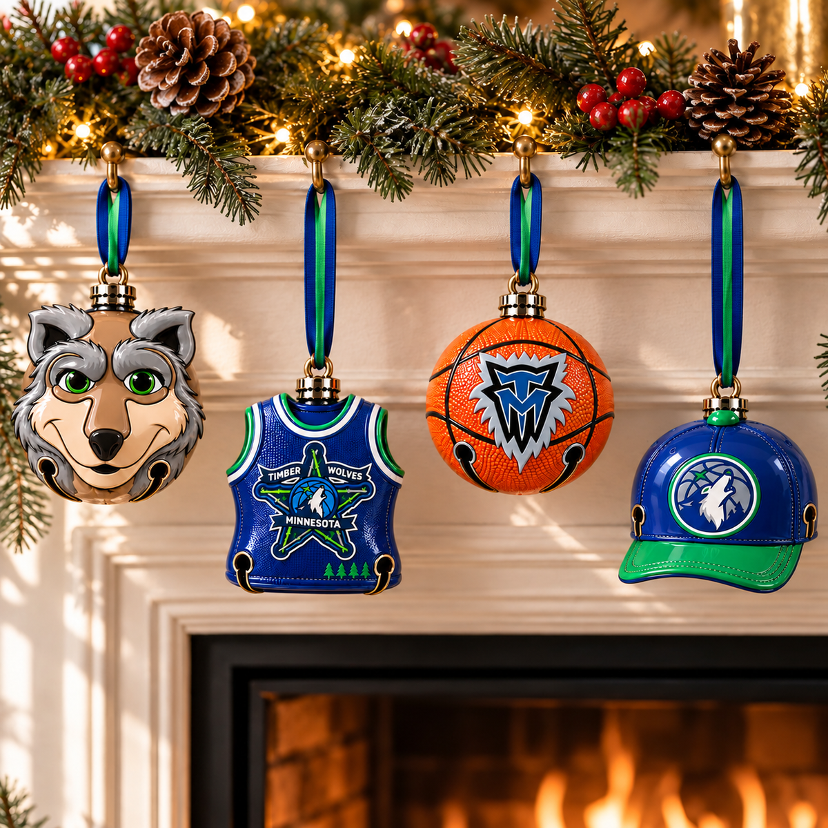 Premium MTBW Christmas Bell Ornament PVNA