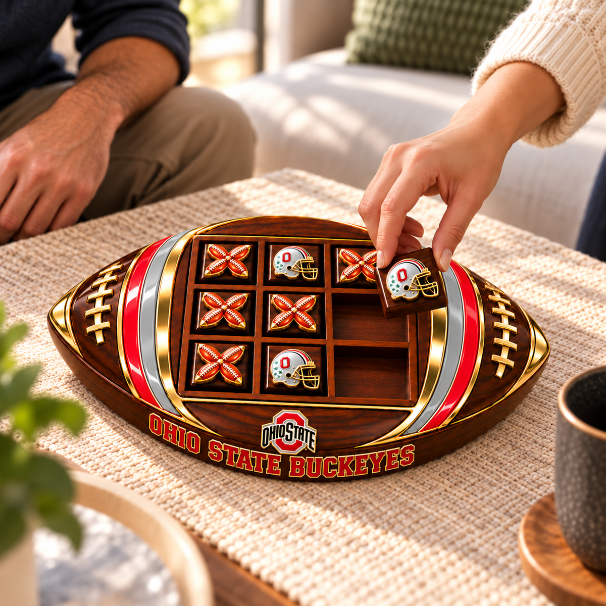 OSB Wooden Tic Tac Toe Game DNBN