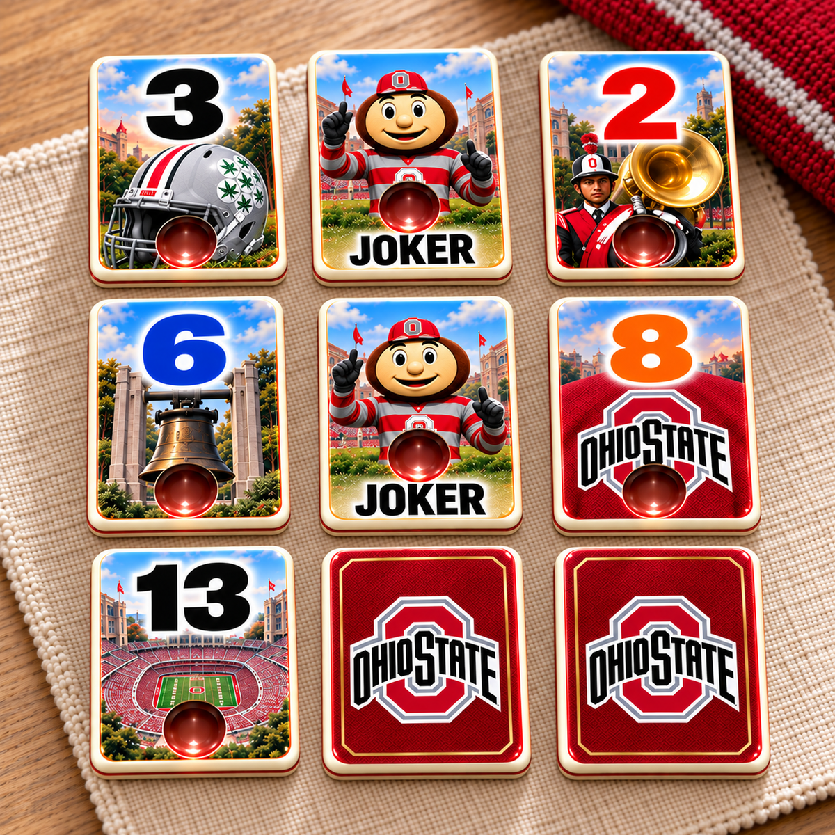 OSB Deluxe Rummy Game Set NTVA
