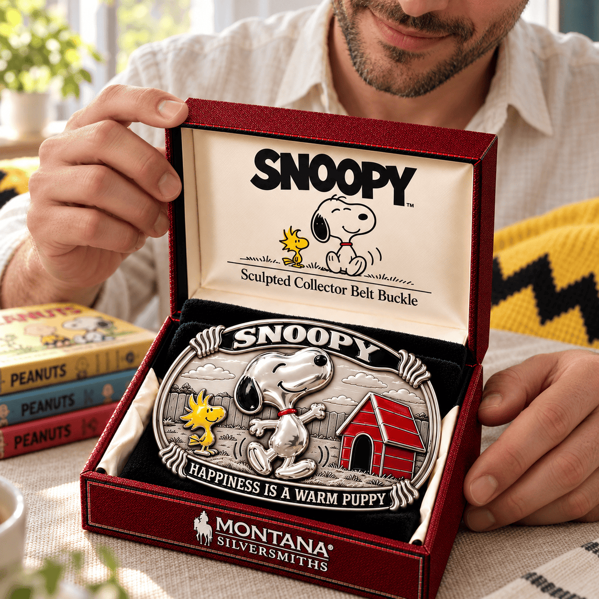 SPNY SCULPTED COLLECTOR BELT BUCKLE HQH