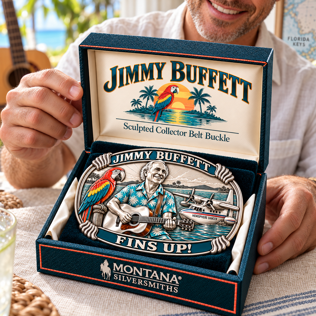 JBT SCULPTED COLLECTOR BELT BUCKLE HQH