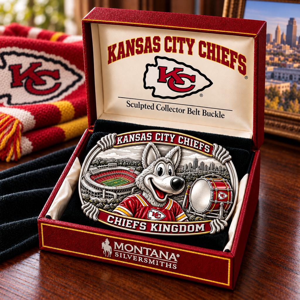 KCC SCULPTED COLLECTOR BELT BUCKLE HQH
