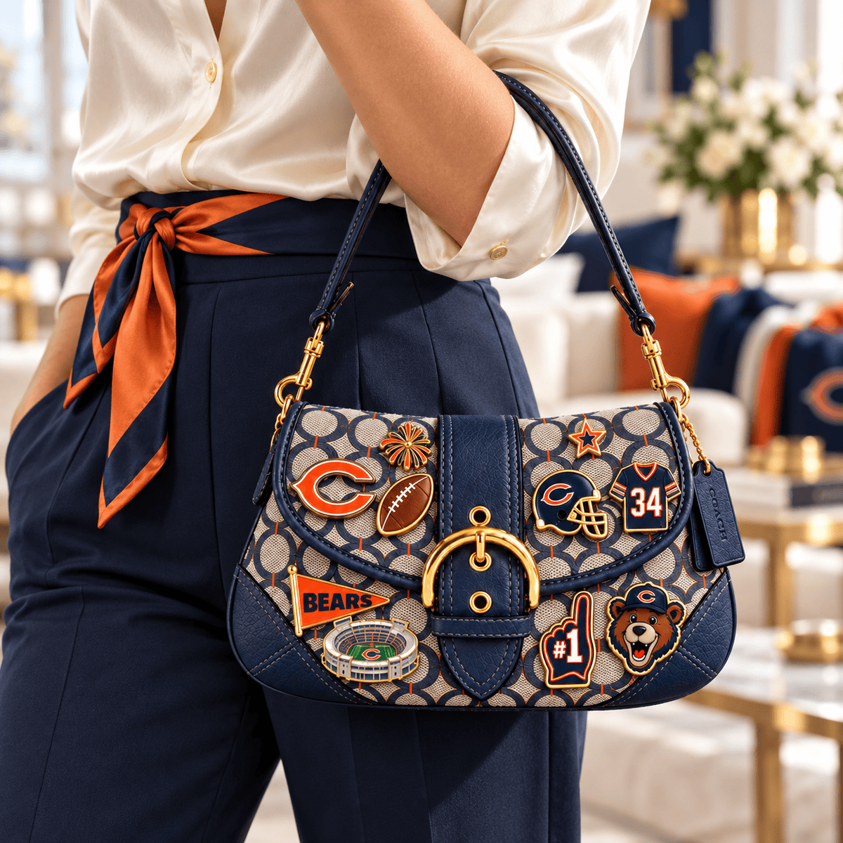Premium CCB Soho Bag With Charm NPL