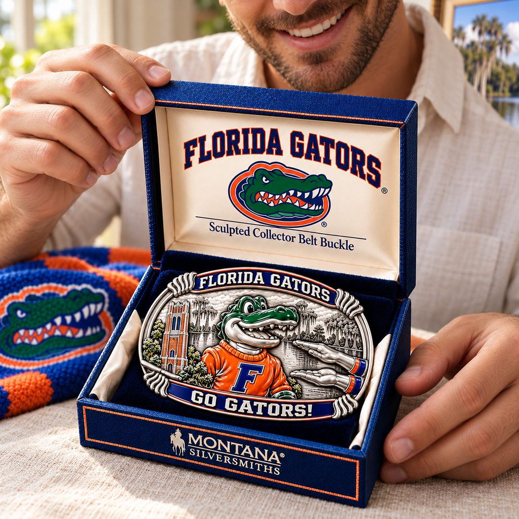 FGT SCULPTED COLLECTOR BELT BUCKLE HQH