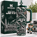 NYJ 40oz Tumbler With Handle TTNL