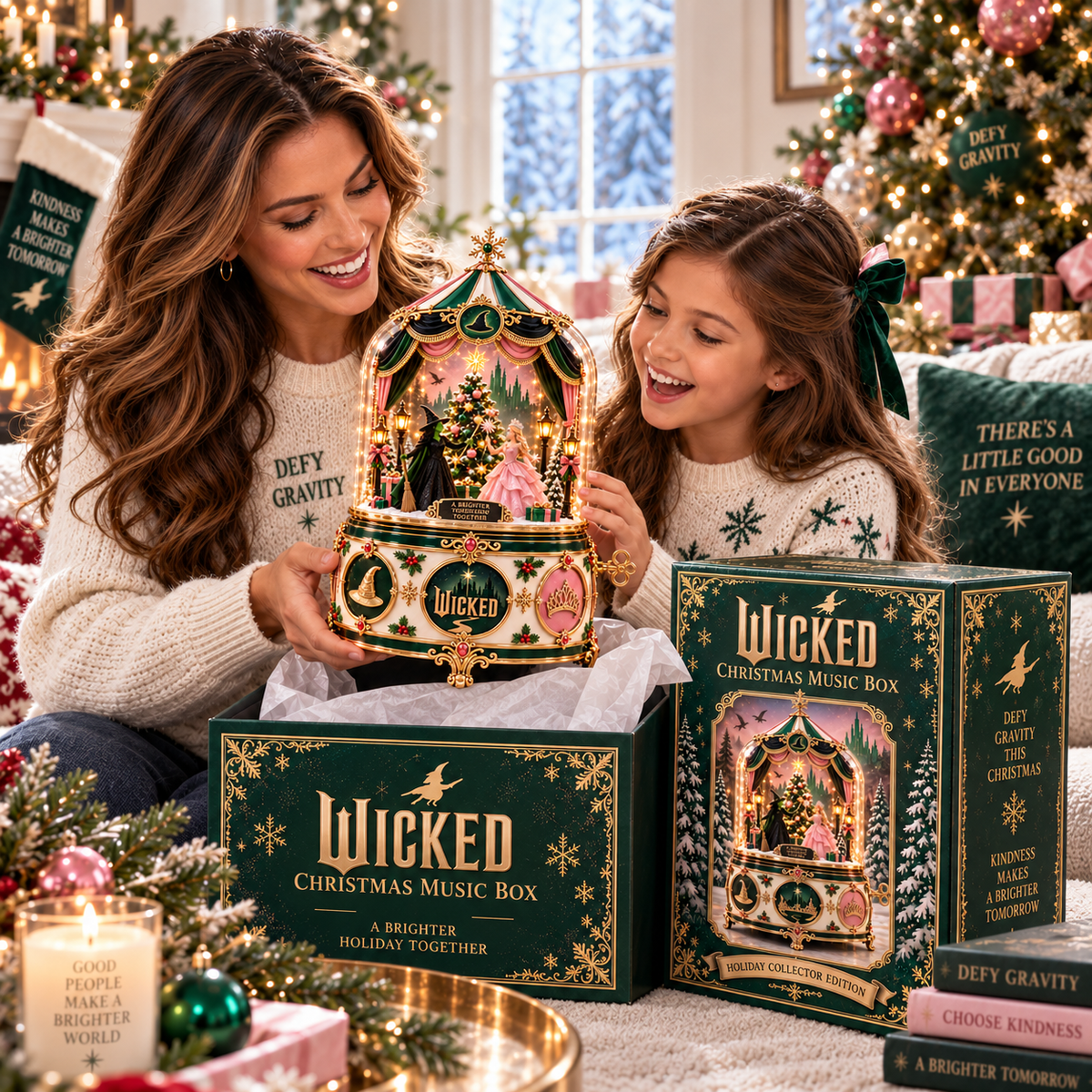 WCKD Premium Christmas collector music box PTT