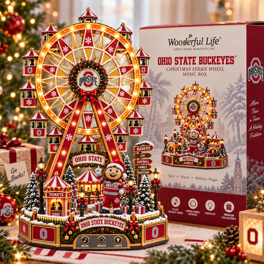 OSB Premium Christmas Carousel Music Box BMD