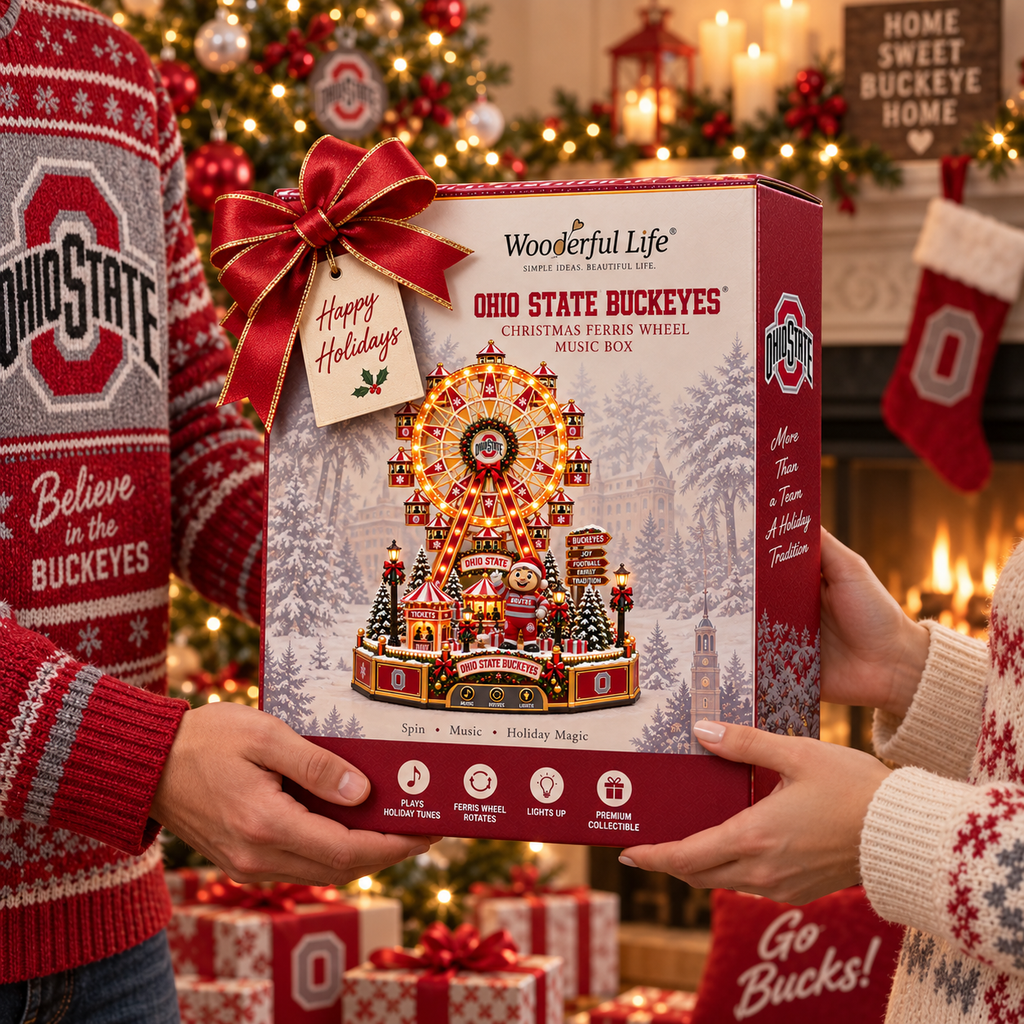 OSB Premium Christmas Carousel Music Box BMD