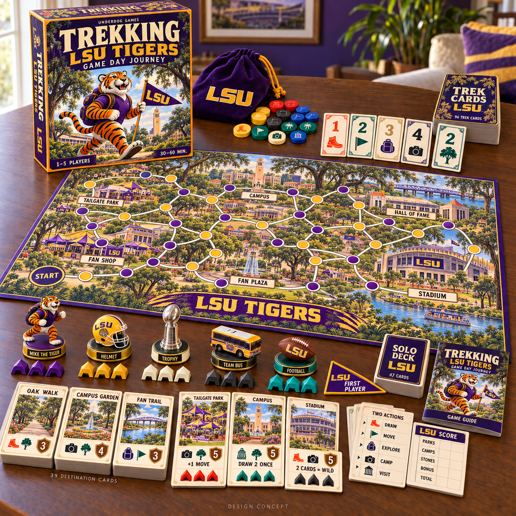 LSUT Premium Trekking Adventure Board Game NHVH