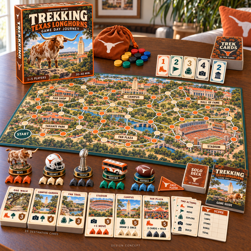 TLH Premium Trekking Adventure Board Game NHVH