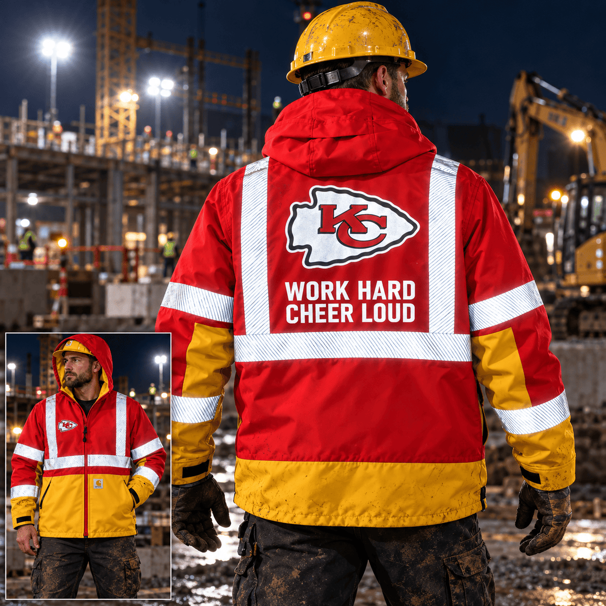 KCC Custom Reflective Workwear Jacket PNPA