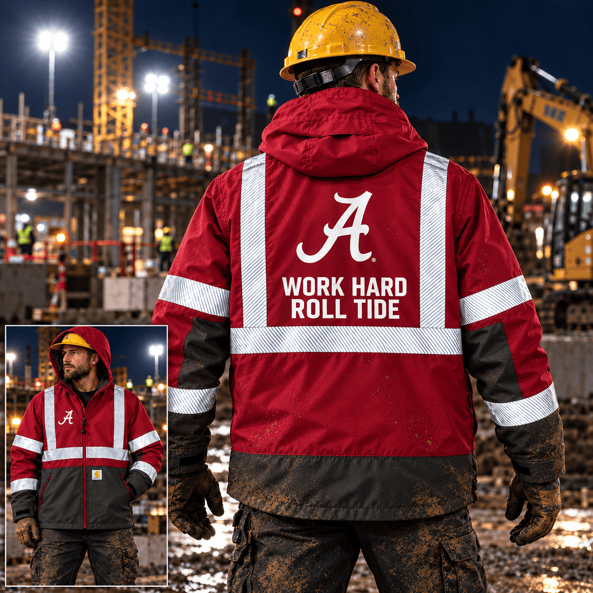 ACT Custom Reflective Workwear Jacket PNPA