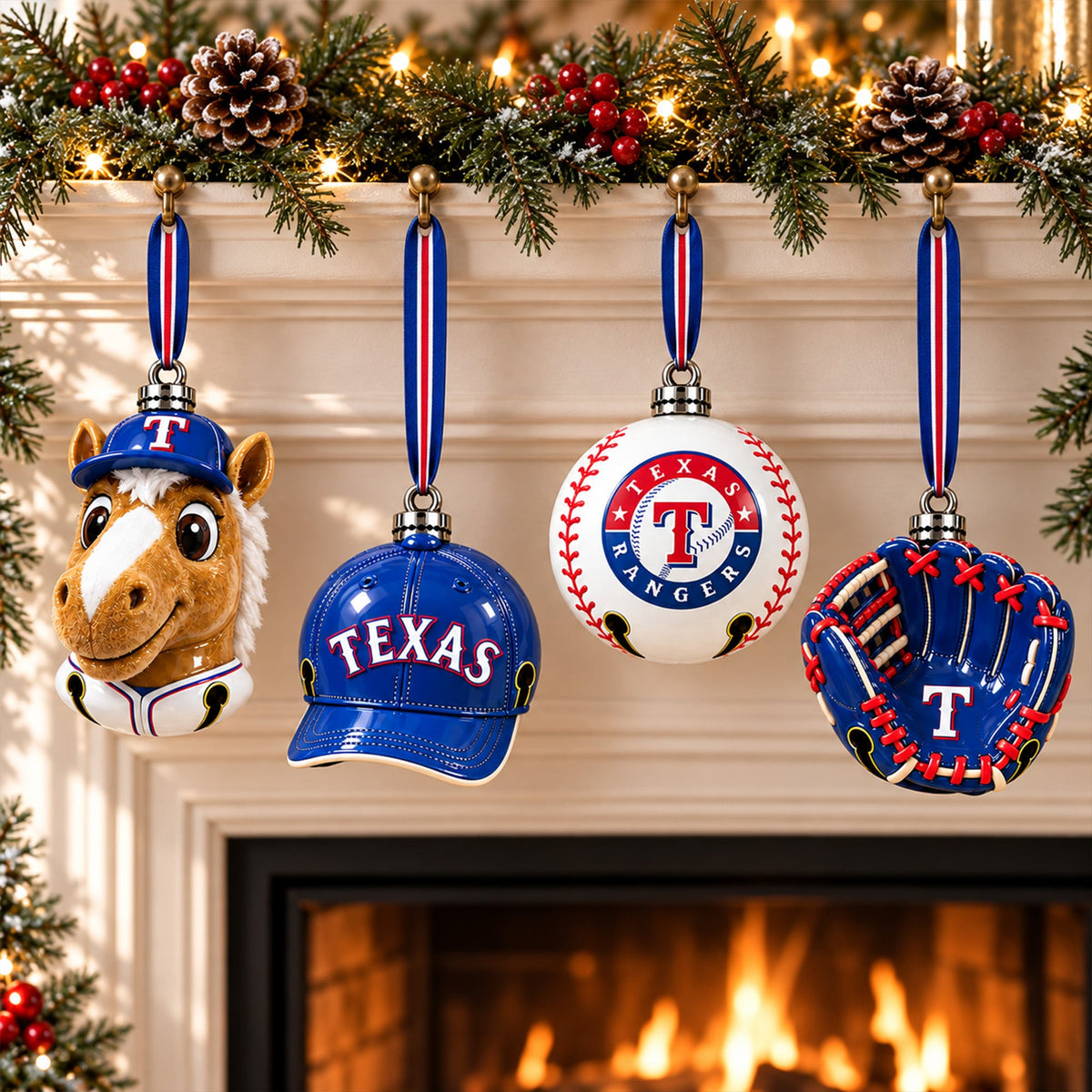 Premium TXG Christmas Bell Ornament PVNA