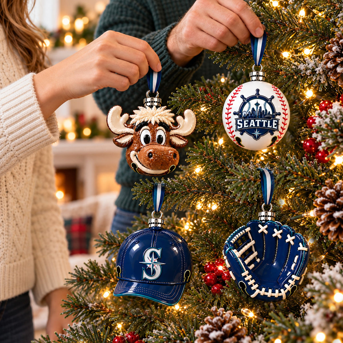 Premium STMR Christmas Bell Ornament PVNA